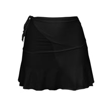 Laden Sie das Bild in den Galerie-Viewer, Product Front: Rio De Sol Strandrock Mini Skirt Nero