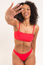 Laden Sie das Bild in den Galerie-Viewer, Image 10: Rio De Sol Oberteil Top Rouge Bandeau-Reto