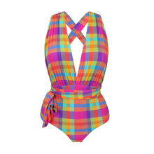 Laden Sie das Bild in den Galerie-Viewer, Product Front: Rio De Sol Badeanzug Tulip-Garden Marina