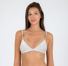 Laden Sie das Bild in den Galerie-Viewer, Gallery: Rio De Sol Oberteil Top Shimmer-White Tri-Fixo