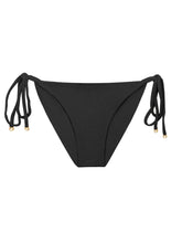 Laden Sie das Bild in den Galerie-Viewer, Product Front: Rio De Sol Unterteil Bottom Malibu-Black Cheeky-Tie