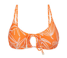 Laden Sie das Bild in den Galerie-Viewer, Product Front: Rio De Sol Oberteil Top Trail-Orange Tank-Tie