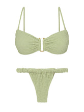 Laden Sie das Bild in den Galerie-Viewer, Product Front: Rio De Sol Set Set Brisa-Pistache Sara Eden