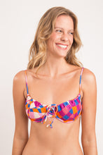 Laden Sie das Bild in den Galerie-Viewer, Gallery: Rio De Sol Oberteil Top Funny Balconet-Tie
