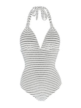 Laden Sie das Bild in den Galerie-Viewer, Product Front: Rio De Sol Badeanzug Linea-White Mel-Op