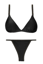 Laden Sie das Bild in den Galerie-Viewer, Product Front: Rio De Sol Set Set Shimmer-Black Tri-Fixo California