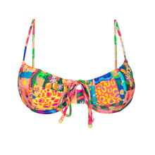Laden Sie das Bild in den Galerie-Viewer, Product Front: Rio De Sol Oberteil Top Love-Trip Balconet-Tie