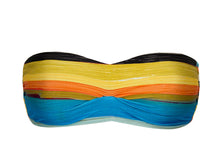 Laden Sie das Bild in den Galerie-Viewer, Product Front: Rio De Sol Oberteil Top Artsy Bandeau-Pli