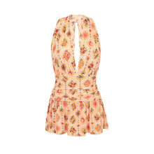 Laden Sie das Bild in den Galerie-Viewer, Product Front: Rio De Sol Mini Dress Mosaico Low Cut Dress