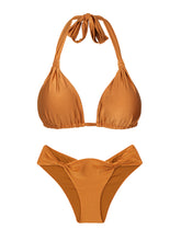 Laden Sie das Bild in den Galerie-Viewer, Product Front: Rio De Sol Set Set Shimmer-Nocciola Mel