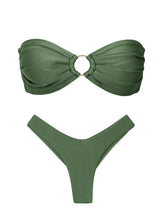 Laden Sie das Bild in den Galerie-Viewer, Product Front: Rio De Sol Set Set Shimmer-Croco Mavi Nara