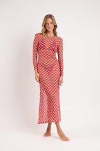 Laden Sie das Bild in den Galerie-Viewer, Image 05: Rio De Sol Strandkleid Floral-Scales Dress Lucy