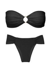 Laden Sie das Bild in den Galerie-Viewer, Product Front: Rio De Sol Set Set Malibu-Black Mavi Baobi