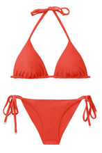 Laden Sie das Bild in den Galerie-Viewer, Product Front: Rio De Sol Set Set Malibu-Chili Tri-Inv Cheeky-Tie