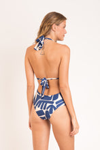 Laden Sie das Bild in den Galerie-Viewer, Model Back: Rio De Sol Badeanzug Pottery Mel-Op