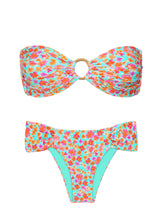 Laden Sie das Bild in den Galerie-Viewer, Product Front: Rio De Sol Set Set Ditsy-Sky Mavi Baobi