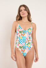 Laden Sie das Bild in den Galerie-Viewer, Model Front: Rio De Sol Badeanzug Al-Mare Hype