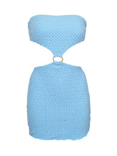 Laden Sie das Bild in den Galerie-Viewer, Product Front: Rio De Sol Mini Dress Drift-Cianita Lulu Dress