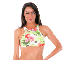 Laden Sie das Bild in den Galerie-Viewer, Model Front: Rio De Sol Oberteil Soutien Acacia Rosa
