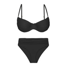 Laden Sie das Bild in den Galerie-Viewer, Product Front: Rio De Sol Set Set Nero Vickie Amy