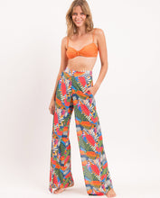 Laden Sie das Bild in den Galerie-Viewer, Gallery: Rio De Sol Strandhosen Jungle Wide Pants