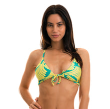 Laden Sie das Bild in den Galerie-Viewer, Gallery: Rio De Sol Oberteil Top Banana Yellow Micro