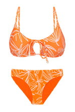 Laden Sie das Bild in den Galerie-Viewer, Product Front: Rio De Sol Set Set Trail-Orange Tank-Tie Essential-Comfy