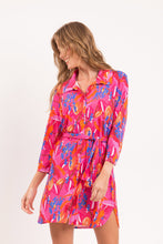 Laden Sie das Bild in den Galerie-Viewer, Image 08: Rio De Sol Hemdblusenkleid Flavors Chemise