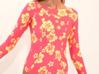 Laden und Abspielen von Videos im Galerie-Viewer, Video: Wednesday In Hawaii By Rio De Sol Badeanzug Pua-Guava Surf