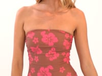 Laden und Abspielen von Videos im Galerie-Viewer, Video: Wednesday In Hawaii By Rio De Sol Badeanzug Pua-Coco-Guava Aloha