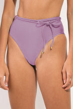 Laden Sie das Bild in den Galerie-Viewer, Gallery: Rio De Sol Unterteil Bottom Shimmer-Harmonia Belted-High-Waist