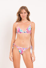 Laden Sie das Bild in den Galerie-Viewer, Model Front: Rio De Sol Unterteil Bottom Splash Cheeky-Tie
