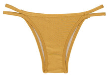 Laden Sie das Bild in den Galerie-Viewer, Product Front: Rio De Sol Unterteil Calcinha Gold Duo