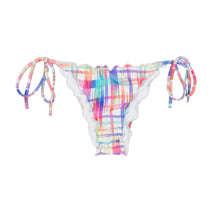 Laden Sie das Bild in den Galerie-Viewer, Product Front: Rio De Sol Unterteil Calcinha Plaid Frufru