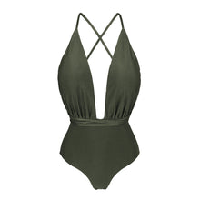 Laden Sie das Bild in den Galerie-Viewer, Product Front: Rio De Sol Badeanzug Croco New Vegas