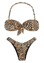 Laden Sie das Bild in den Galerie-Viewer, Product Front: Rio De Sol Set Leopardo Bandeau