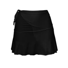 Laden Sie das Bild in den Galerie-Viewer, Product Front: Rio De Sol Strandrock Mini Skirt Nero