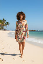 Laden Sie das Bild in den Galerie-Viewer, Image 05: Rio De Sol Hemdblusenkleid Oasis Chemise