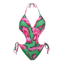 Laden Sie das Bild in den Galerie-Viewer, Product Front: Rio De Sol Badeanzug Parrots Trikini-Comfy