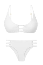 Laden Sie das Bild in den Galerie-Viewer, Product Front: Rio De Sol Set Set Bora-White Bra-Trio Madrid-Trio