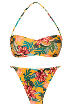 Laden Sie das Bild in den Galerie-Viewer, Product Front: Rio De Sol Set Set Lis Bandeau-Pli Cheeky-Fixa