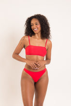 Laden Sie das Bild in den Galerie-Viewer, Image 03: Rio De Sol Set Set Rouge Bandeau-Reto Nice-Fio