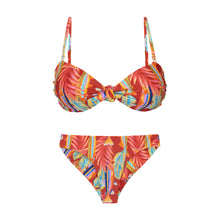 Laden Sie das Bild in den Galerie-Viewer, Product Front: Rio De Sol Set Set Sea-Bloom Bandeau-Joy Nice