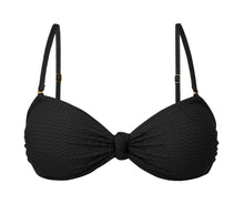 Laden Sie das Bild in den Galerie-Viewer, Product Front: Rio De Sol Oberteil Top Bora-Black Bandeau-Joy