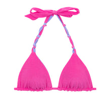 Laden Sie das Bild in den Galerie-Viewer, Product Front: Rio De Sol Oberteil Top Malibu-Rosa Tri-Rev