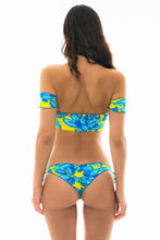 Laden Sie das Bild in den Galerie-Viewer, Image 07: Rio De Sol Oberteil Top Palmeira Azul Off Shoulder