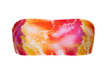 Laden Sie das Bild in den Galerie-Viewer, Product Front: Rio De Sol Oberteil Top Tiedye-Red Bandeau-Reto