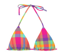 Laden Sie das Bild in den Galerie-Viewer, Product Front: Rio De Sol Oberteil Top Tulip-Garden Tri-Inv