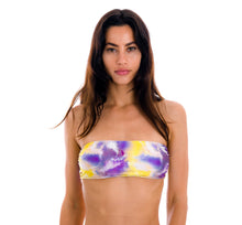 Laden Sie das Bild in den Galerie-Viewer, Gallery: Rio De Sol Oberteil Top Tiedye-Purple Bandeau-Reto
