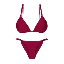 Laden Sie das Bild in den Galerie-Viewer, Product Front: Rio De Sol Set Set Touch-Carmim Selena
